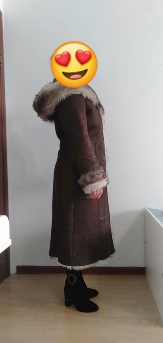 Зимняя дублёнка натуральная