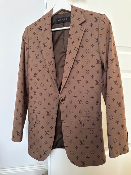 Louis Vuitton sacou dama maro marimea S blazer original deosebit