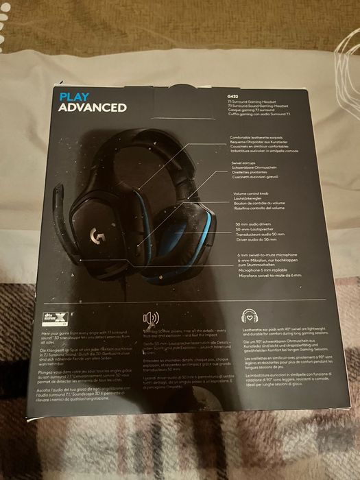 Casti Logitech G432