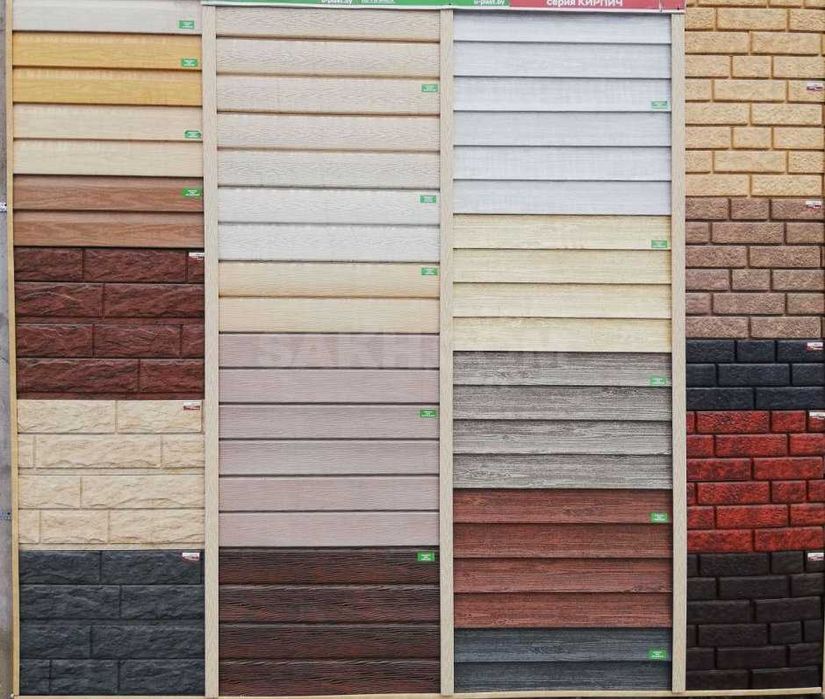 Сайдинг, фасадные панели. Водосток. Металлочерепица,профлист. НЕДОРОГО