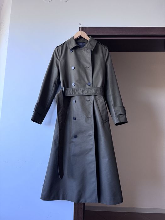 Zara шлифер khaki КАТО НОВ