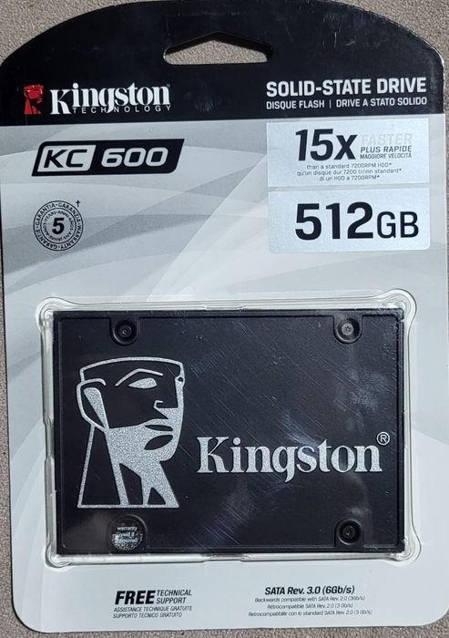 Новый ssd 512 продам