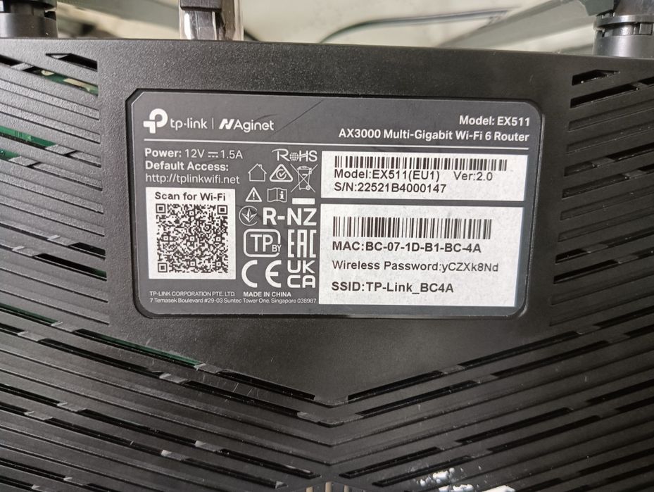 TP-Link EX511 AX3000, WiFi6