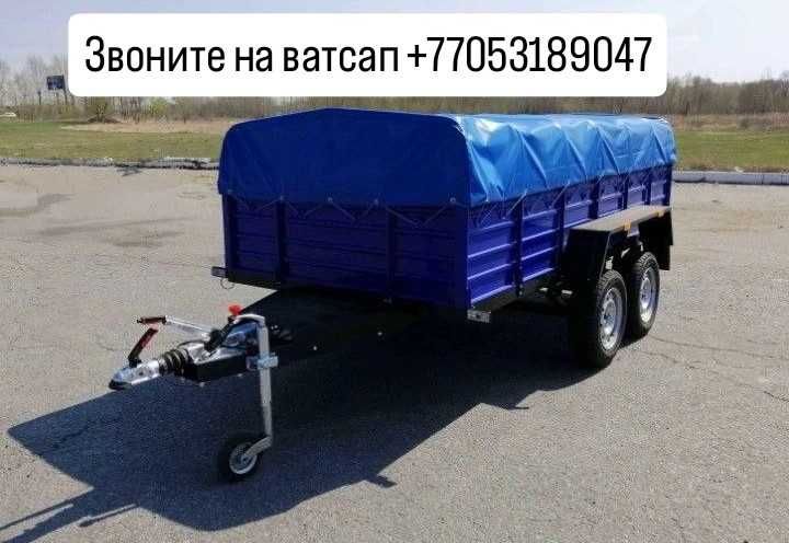 Прицепы легковые одноосный для авто Кремень + Усиленные.