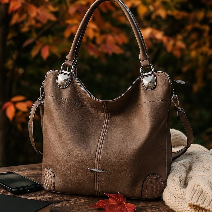 Дамска чанта тип торба – стил, организация и комфорт всеки ден