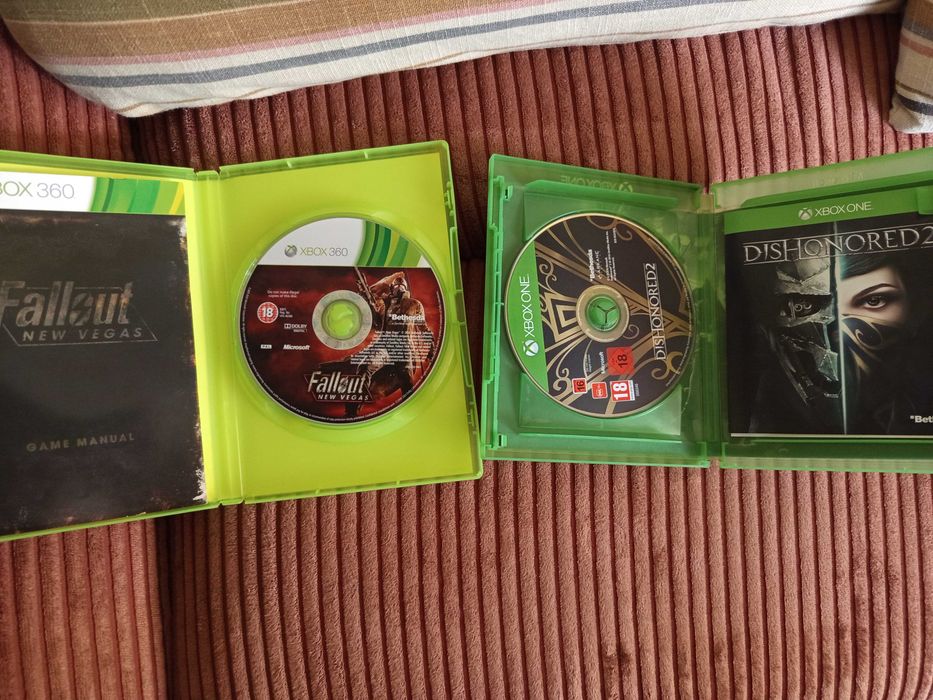 Xbox игри  Bioshock 2 , Dishonored 2, fallout New Vegas