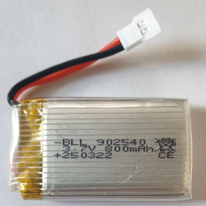 Новые аккумуляторы для дронов и др. 600, 800, 1800 mAh 3.7V 4 варианта