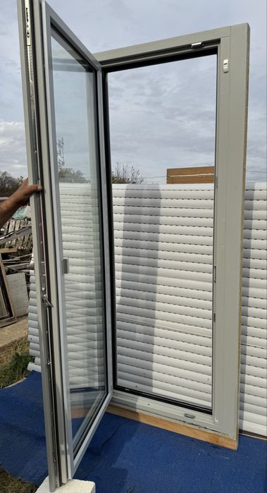 USA TERASA PREMIUM LEMN ALUMINIU termopan fereastra  H 214 x 84 Design