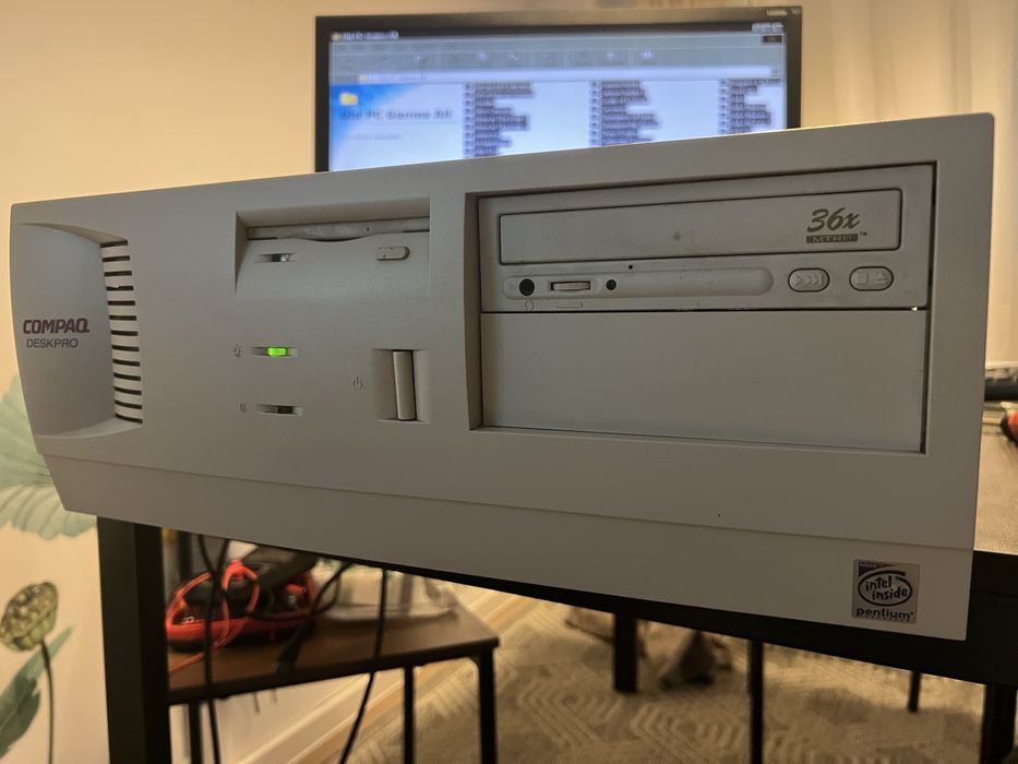 Retro pc Compaq deskpro pentium 200 mmx