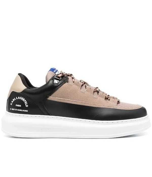 %ПРОМО%до 31.01!KARL LAGERFELD № 42 – Мъжки кожени спортни обувки "BLA