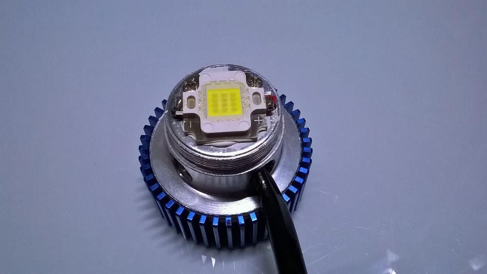 LED Фар с два броя Cob LED къси и дълги светлини