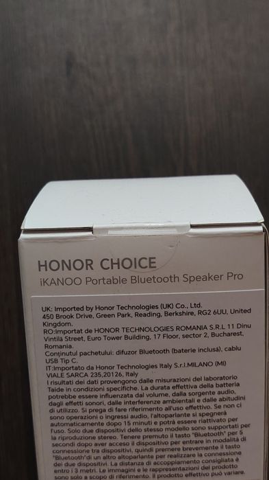 Boxă Honor Choice  Pro Bluetooth Sigilată