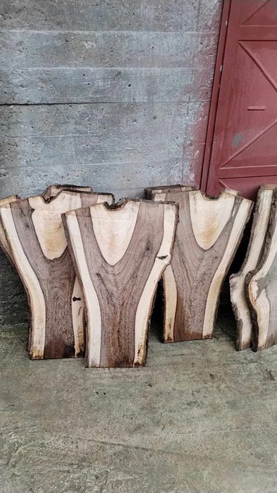 Blaturi nuc pentru mese simple sau epoxy