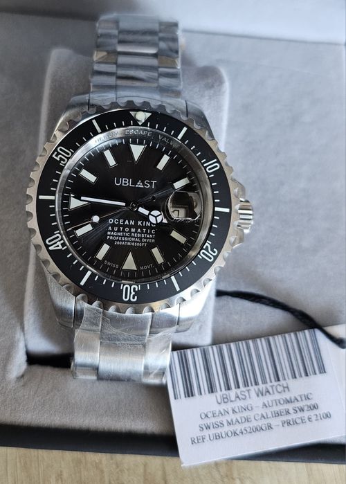 Ceas diver Ublast Ocean King 2000m Sellita SW200