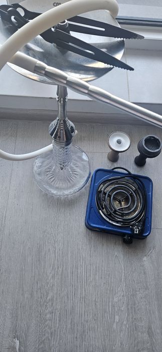 Set Narghilea cu aprinzator de carbuni