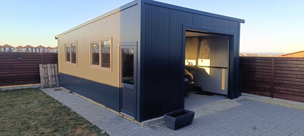 Panouri Sandwich Termoizolante | Case Structuri Metal Hale Containere