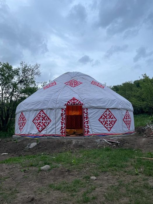 Дайын Киіз Үй Қазақ Үй Готовы Юрты