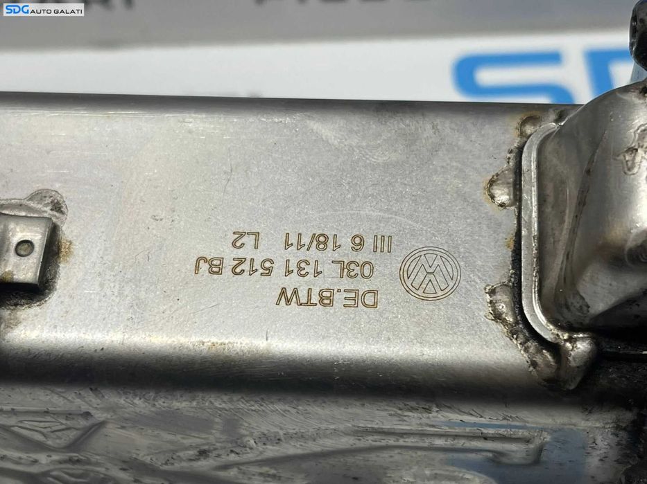 Racitor Gaze EGR Volkswagen Passat B7 1.6 TDI CAY CAYB CAYC 2010 - 2015 Cod 03L131512BJ 0280751016 [M4066]