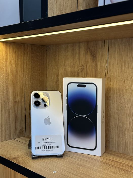айфон 14 про белый 80%