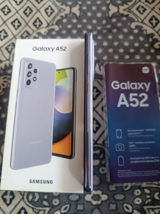 Самсунг А52 холати идеал 128гб