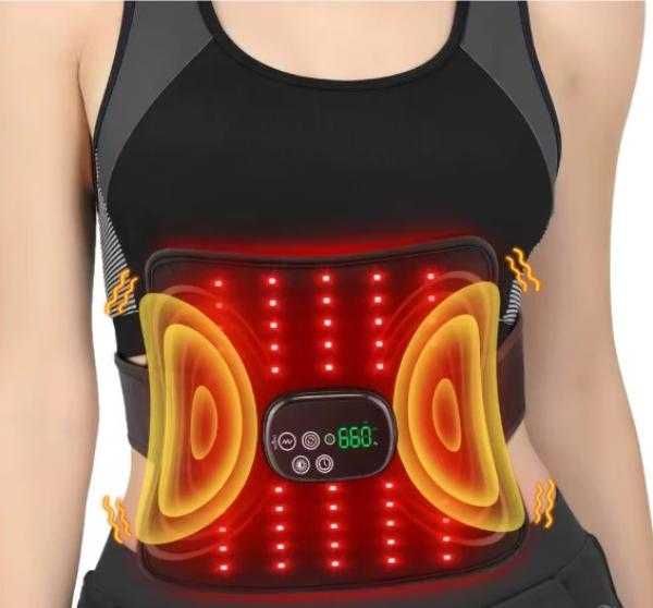 ЦифровДисплей Контролер Безжичен LED Инфрачервен Масажор Червена Светлина Дълбоко Облекчение Безопасна Ефективна Tерапия Тяло Гръб Колене Стави Мускул