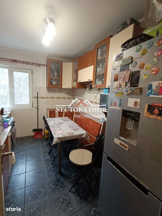 NECTORA IMOB-Apartament 3 camere, Zona Nufarul, 51 mp, Etaj 2, Utilat