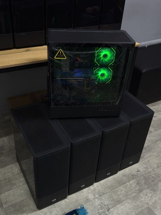 Компьютер i3 12100F/Ozu16/SSD512/RX 580 8