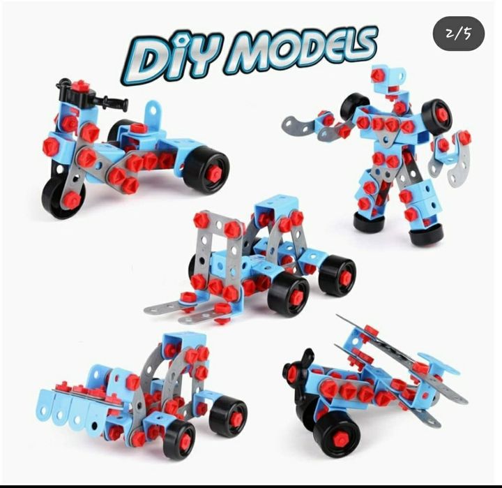 Развивающий набор 10в1, 286 деталей бу