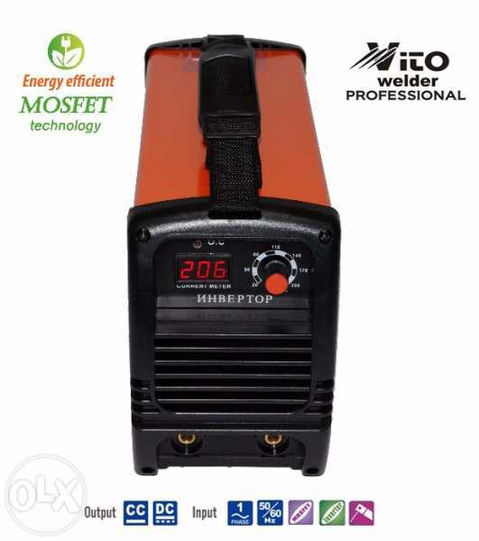 Инверторни Електрожени VITO-MMA200 с Дигитален Дисплей-MOSFET