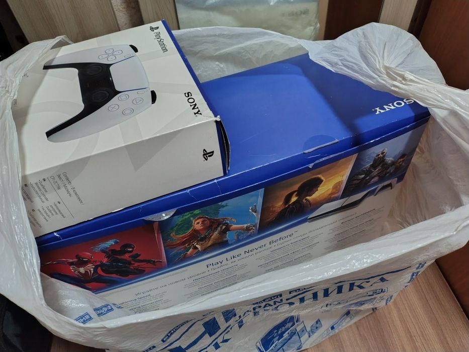 Продам пс 5 слим с дисководом