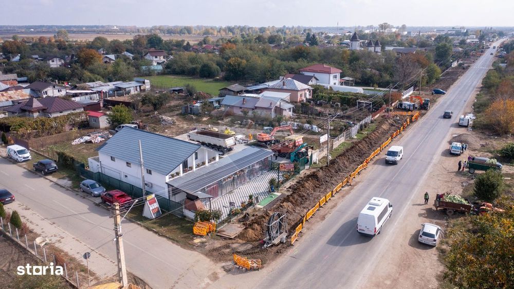 Vanzare casa cu restaurant, terasa si teren intravilan liber - Titu