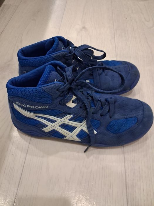 Asics snapoown синие