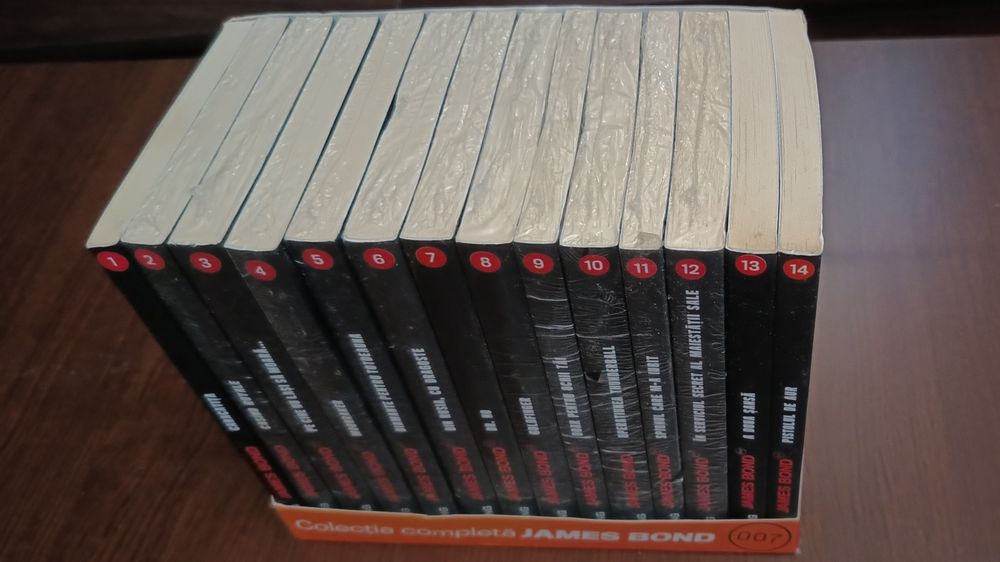 Colecția completa James Bond - 14 volume în limba română