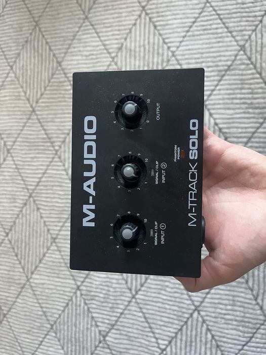 Аудио карта mtrack solo