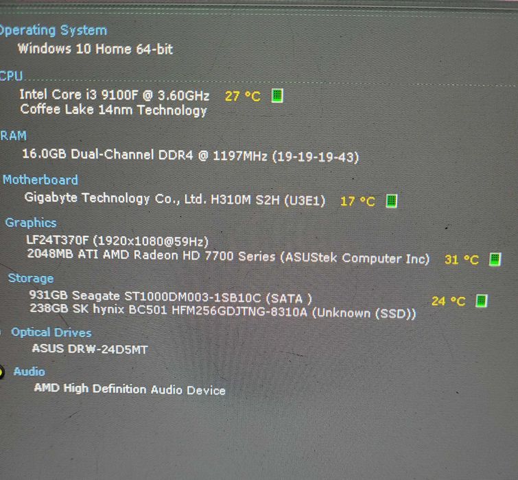 Kit gaming PC  Dell si Asus