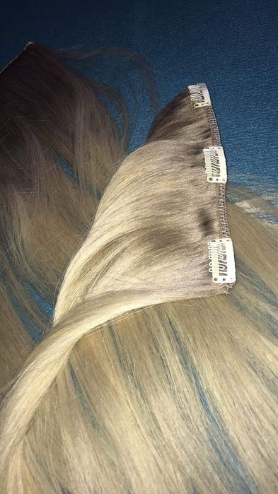 Екстеншъни  истинска коса