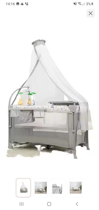 Детская кроватка монеж