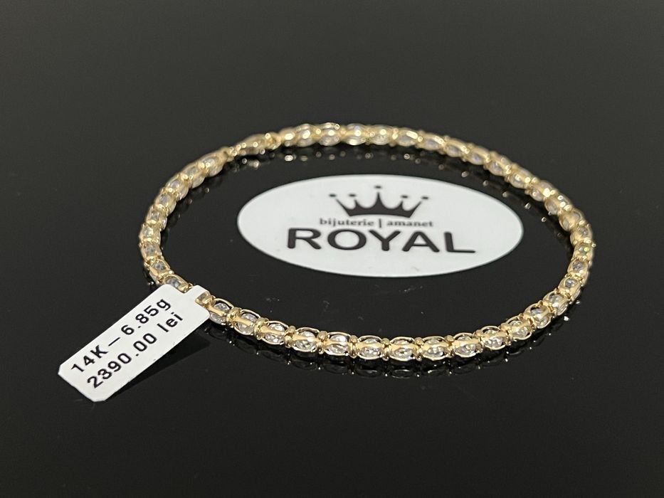 Bijuteria Royal CB : Bratara dama aur 14k 6,85 grame