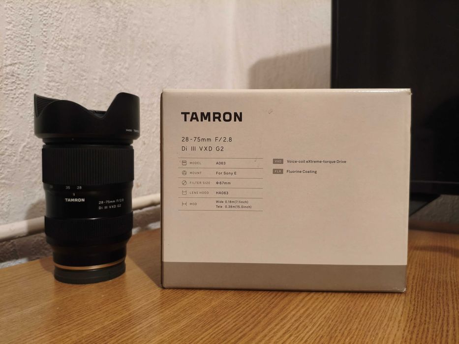 Obiectiv Tamron 28-75 f/2,8 G2 Sony E