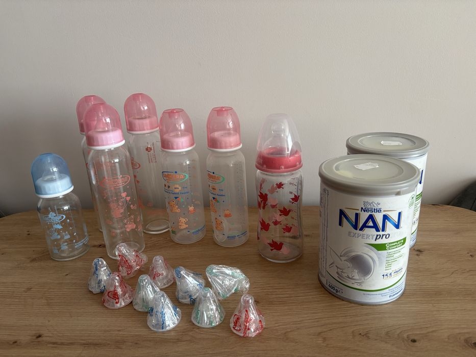 Стъклени бебешки шишета Camera