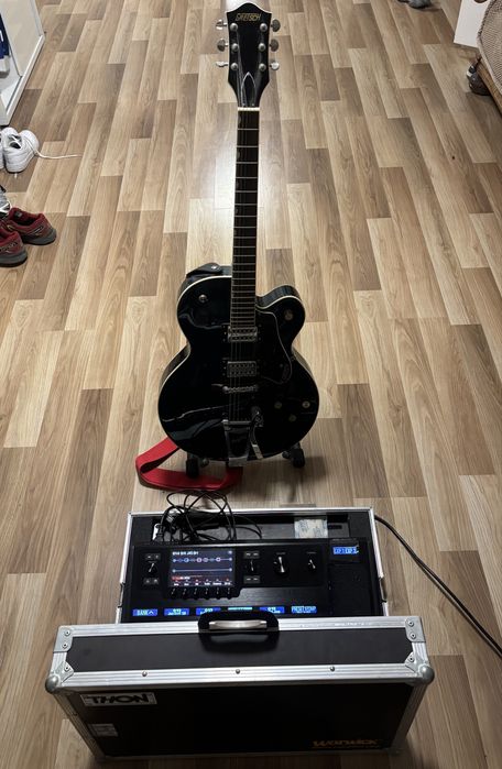Chitara Electrica Gretsch G2420T HB Streamliner MidSap & Pedala / Procesor Helix Line6 Chitara Electrica , Stare Excelentă