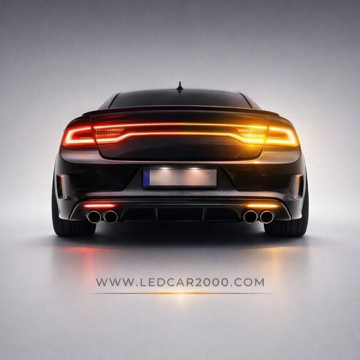 LED Оранжев Мигач за Американски Автомобили | US - EU
