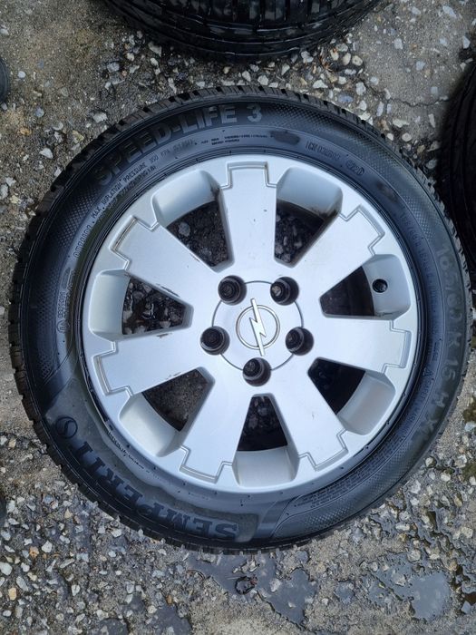 4бр алуминиеви джанти за Опел Мерива/6жХ15/ ет43/ 5Х110