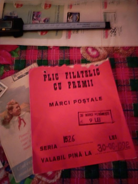 Timbre diverse domenii, anii1950-1990, aproximativ 450 bucăți.