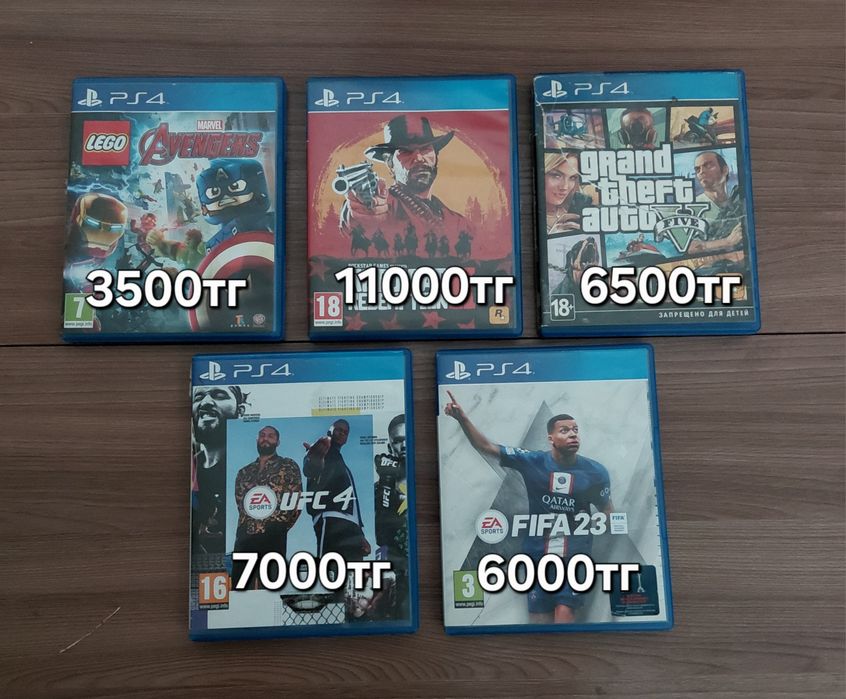 Игровые диски для PlayStation 4 (Playstation 5)