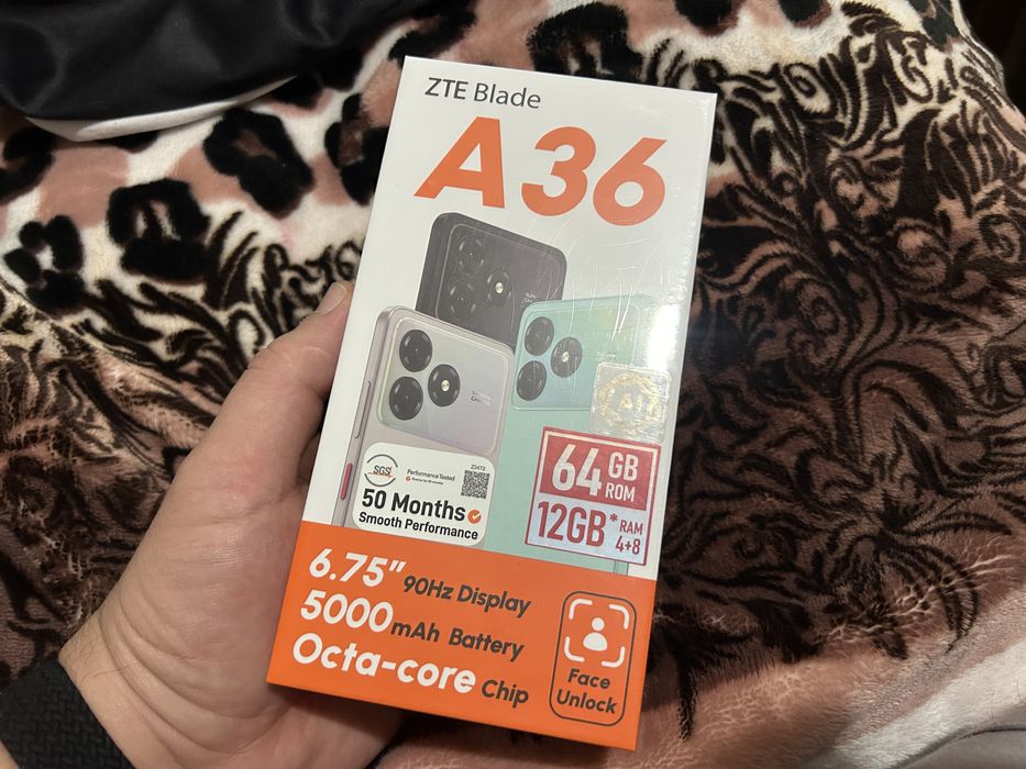 ZTE Blade A36 4/64GB Black