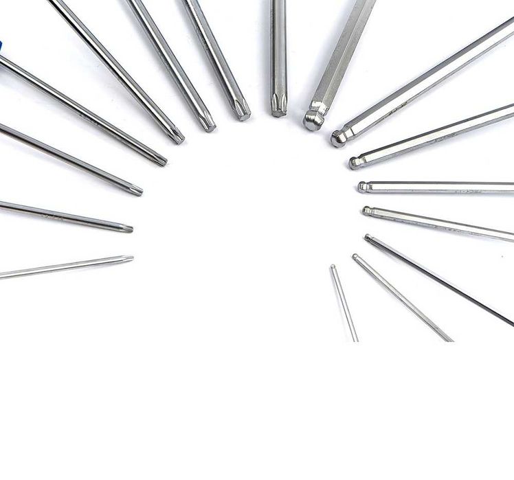 Комплект шестограми и торксове с ръкохватка 16 части STAHLMAYER