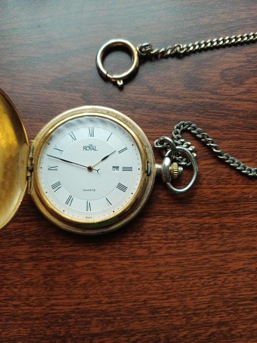 Джобен часовник  Royal с кюстек