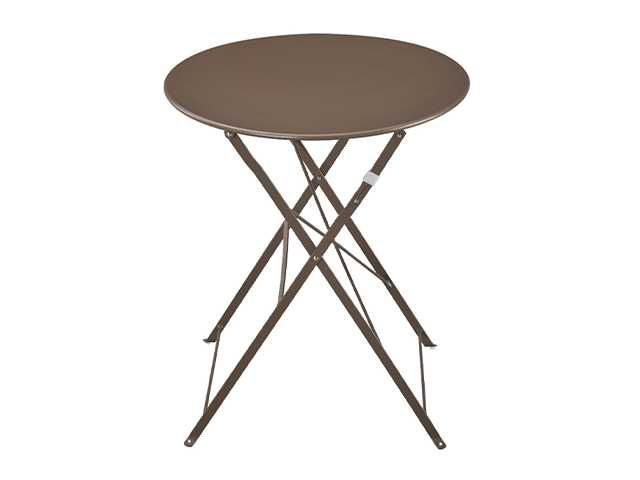 Set Bistro Flair mobilier terasa gradina, 2 scaune + masa, otel vopsit