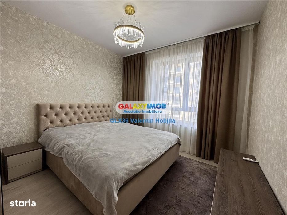 Vanzare apartament 2 camere mobilat bloc nou Baneasa Greenfield Teilor